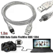 Pro Mini DV MiniDV USB datový kabel Firewire IEEE 1394 HDV videokameru k editaci z PC 2024-Nový-D11