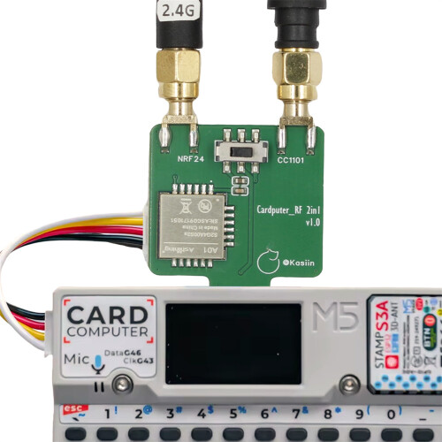 2.4G M5Stack C1101 433MHz RF 2-IN-1 RF Module 433MHz for Bruce Firmware 2