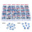 240PCS Potentiometer Variable Resistor Kit, 100R-2M-500K??, 24 Values, RM065/63 5
