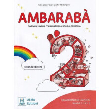 Ambaraba 2 quaderno di lavoro online audio video seconda edizione by C