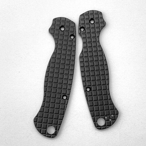 1 Pair Aluminum Alloy Handle Patch DIY Grip For Spyderco Paramilitary 2(C81) 2