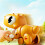 (Style15)Plastic Dinosaur Push Toy For Toddlers With Interactive Scene Simulation For Skill Enhancement 3