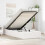 VidaXL vidaXL Ottoman Bed Frame with Storage White 90 x 200 cm 1