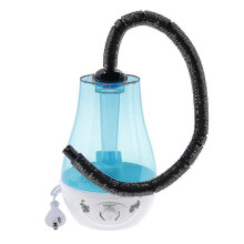 3l Reptil Terrarium Tank Luftfugter Tågegenerator Fogger Fordamper Blå dm