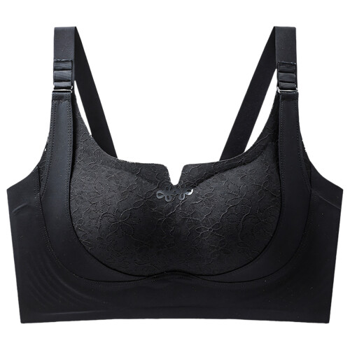 Seamlessly Bust Shaping Bra Offering Gentle Support-Black 34 75