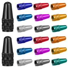 20St Ventieldoppen Aluminium Caps Mix Kleur Stofdicht