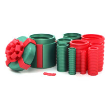 (Black, 8.5CM) Annoying Nested Christmas Fun Gift Box: Xmas Screw Gift Box