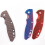 (A) Folding Knife Handle Patch DIY Patch Making for Rick Hinderer XM18 3.5'' 1