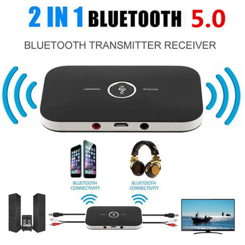 Ασύρματος δέκτης Bluetooth 5.0 2 σε 1, στερεοφωνικός προσαρμογέας ήχου οικια