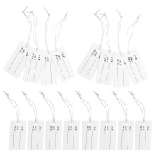 100St Kleine Witte Price Tags Voor Sieraden En Kleding