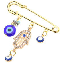 1Evil Eye Broche Pin Sjaal Trui En Vest Decoratie