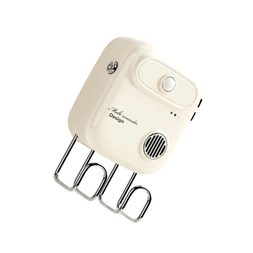 Crochet en plastique créatif contenant un module vocal-Blanc