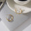 Gorgeous Double Tone Drop Earrings With Moving Fringe For 9