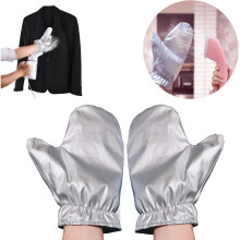 (2 silver pieces) Heatproof BBQ Gloves - Anti-Scald & Slip-Resistant (50 chars)