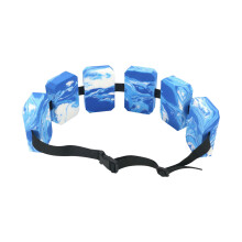 (blue and white) Adjustable EVA Swim Belt for Adults & Kids