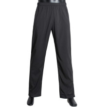 (Black,XL)Classic Cotton Blend Mens Lounge Pants With Elastic Waist For Casual Wear