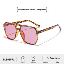 (Tortoise Pink)Blue Light Blocking Glasses With Pc Lenses Stylish Full Frame For Work Adults