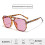 (Tortoise Pink)Blue Light Blocking Glasses With Pc Lenses Stylish Full Frame For Work Adults 1