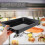 1St ABS Zwarte Versvleesbak Met Antislip Voor Supermarkt 3