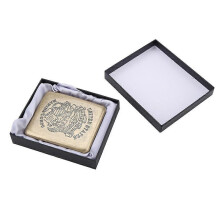 2025-ös legújabb modell retro bronz fém cigarettadoboz tok kétoldalas zsebes ...