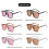 (Tortoise Pink)Blue Light Blocking Glasses With Pc Lenses Stylish Full Frame For Work Adults 2
