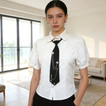 Uniform Tie Schoolgirl JK Uniform Suit Star-Skin powder