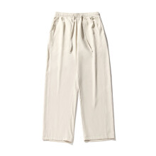 (GrayBeige,M)Ice Silk Cool Touch leichte Freizeithose für Herren mit Stretchstoff für Sommer Komfort