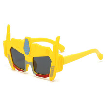 (Yellow)Kids Sunglasses Cartoon Polarized Uv400 Sun Eyewear Children For
