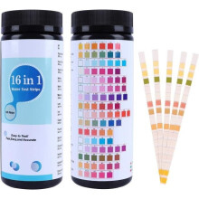 Swimming Pool Test Strips, Pack of 100, 16 in 1 Swimming Pool Test Strips, Water Quality Test Strips on [129]