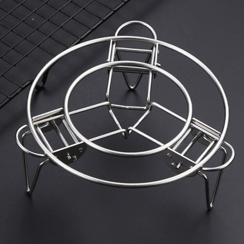 Stainless steel steamer rack, extendable insert steamer rack, for home kitchen