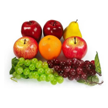 Artificial Fruits - Super Pack - 8 Pieces - Multicolor - Plastic - Resin