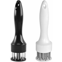 Meat tenderizer needle, manual meat tenderizer with 21 professional stainless steel needles for clock