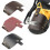 Le coussinet de chaussure de protection de levier de-Bordeaux 10