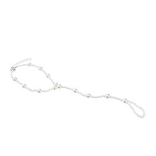 1Pearl Voetketting Dames Witte Parel Beach En Sandaal Look