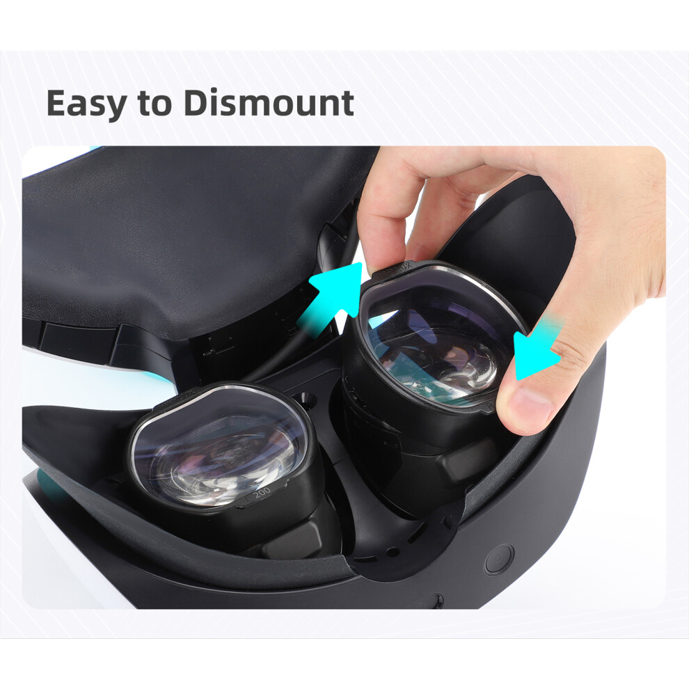 (400 Degrees) Suitable For Playstation Vr2 Myopic Spectacle Lenses With Optional Prescription 413590560067