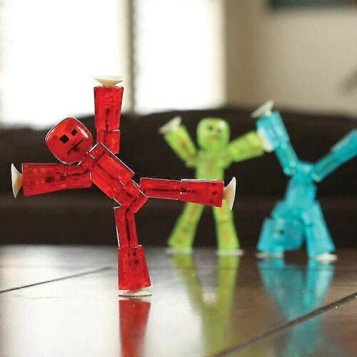 Κακοποιοί & Φύλακες - Stikbot Stop Motion Action Παιχνίδι με Βεντούζα 1