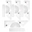 4Sets Precieze Meetliniaal Set Voor Architect En Student 1