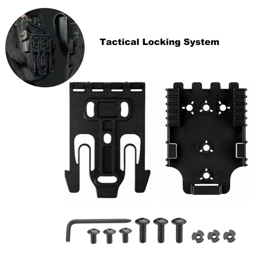 (Sand) Tactical Tek-Mount Quick Connect Mounting System for SWAT Glock Sheath Holster 1