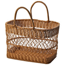 1Fruit Basket Handgemaakt Plastic, Duurzaam En Draagbaar Voor Picknick