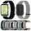 Nylon klittenbandsluiting voor Huawei Watch Fit 3 4