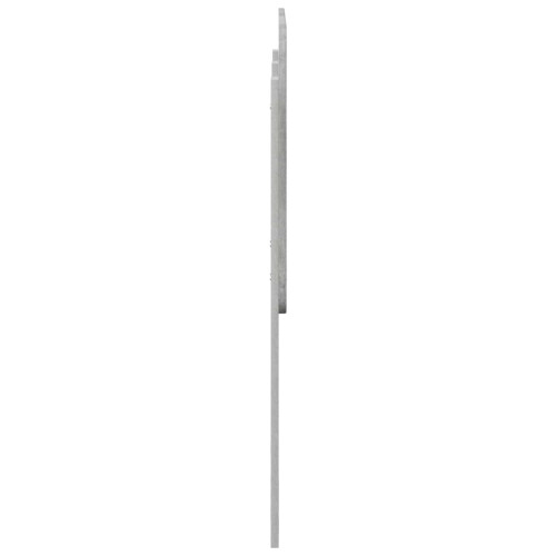 VidaXL vidaXL Headboard Concrete Grey Engineered wood 2