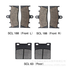 (The next set is FA63 (FA161).) Motorcycle Brake Pads Fit KAWASAKI Ninja ZX7R, ZX750, ZRX1100, ZX12R Kit