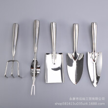 (Thickened seamless stainless steel five-piece set) 5Pcs Garden Shovel Set Thickened Stainless Steel One Piece Flowers Succulents