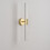 Easy Installation Iron Wall Sconce Soft Ambients-C Type black 8