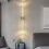 Contemporary Wall Lamp Iron Texture Effortless-D Type gold 9