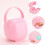 2St Compacte Pacifier Holder Opslag En 4