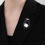 Broche créative en forme de hibou en émail, accessoire de-Blanc 11