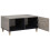 VidaXL vidaXL Coffee Table Grey 80 x 50 x 40 cm Solid Mango Wood 2