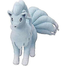 Søt og nydelig plysjdukke Solmåne Alola Ninetales Nine Fox kosete myk 23 cm
