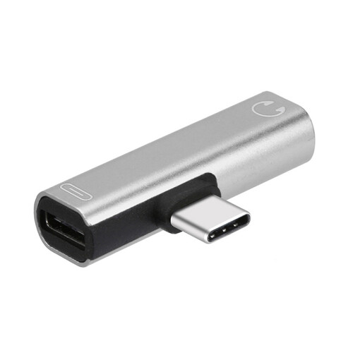 (Silver) 3-in-1 USB-C Adapter for Samsung 1